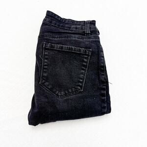 All Saints Spitalfields Black Charcoal Denim Jeans Size 27